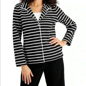 New blazer / jacket Karen‎ Scott  stripe